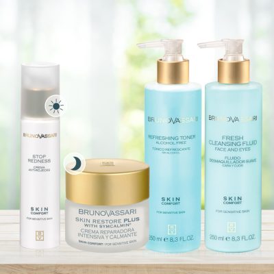 Csomag érzékeny, kipirosodásra hajlamos bőr ápolására