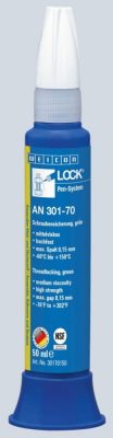WEICONLOCK AN 301-70 NSF minősített csavarmenet rögzítő ragasztó - M25 - Zöld - 50ml