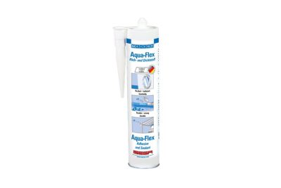 Weicon Aqua Flex univerzális ragasztó és tömítőanyag vízalatti ragasztáshoz - 310 ml - fehér
