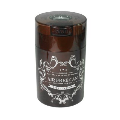 Espresso Gear vákuumos kávétároló doboz, borostyánsárga