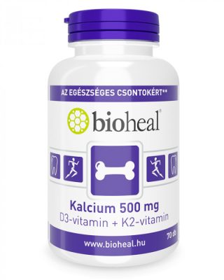 Kalcium + D3 + K2-vitamin (70x)