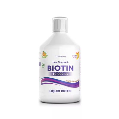 Swedish Nutra BIOTIN C-vitaminnal folyékony vitamin