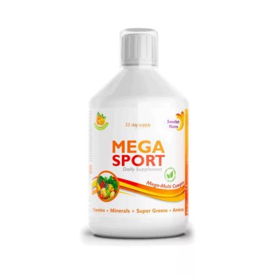 Swedish Nutra MEGA SPORT folyékony vitamin