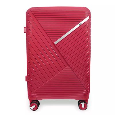 Zafír piros M feladott 20kg bőrönd