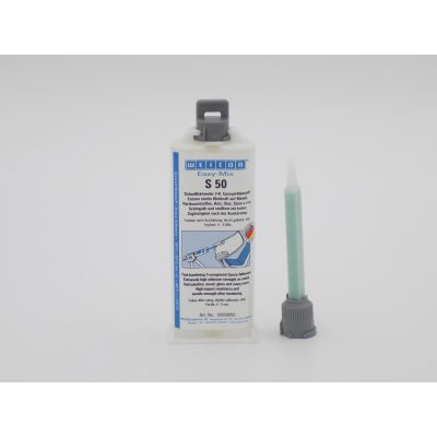 Weicon Easy-Mix S 50 kétkomponensű epoxi pillanatragasztó 50 ml
