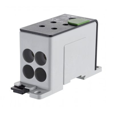 FTG PDB+ Egypólusú nagyáramú csavaros elosztó blokk 175A/135A, Be: 1×70mm2, Ki: 6×35mm2