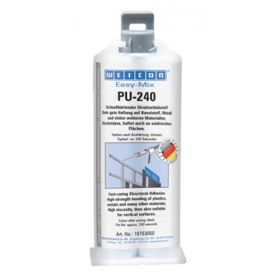 Weicon Easy-Mix PU-240 nagyon erős rugalmas kétkomponensű ragasztó 50 ml