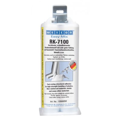 Weicon Easy-Mix RK-7100 kétkomponensű szerkezeti ragasztó 50g