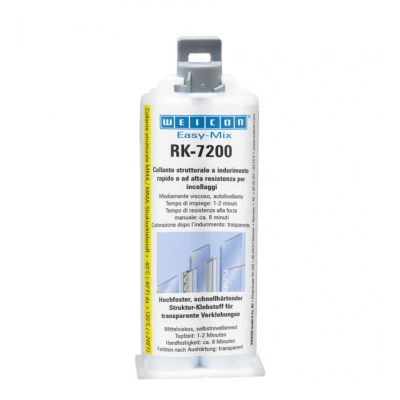 Weicon Easy-Mix RK-7200 kétkomponensű szerkezeti ragasztó 50g