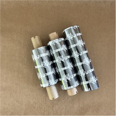 Festékszalag ZEBRA WAX 64mm x 74m OUT 1/2" (2300)