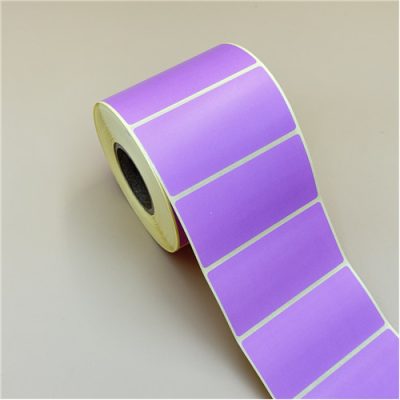 80x40mm direkt THERMO címke 1000db/40gy - LILA (P2572)