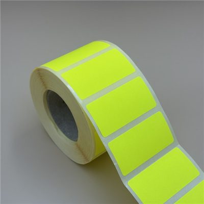 50x25mm termál transzfer címke 1000 db/40 - neon CITROM - visszaszedhető
