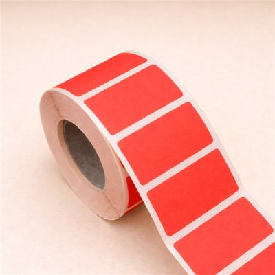 50x25mm termál transzfer címke 1000 db/40gy - PIROS