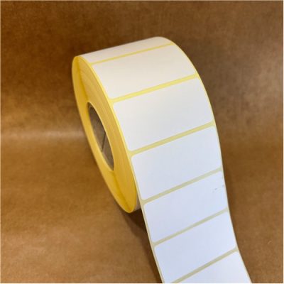 50x25mm termál transzfer címke 2000 db/40gy - visszaszedhető