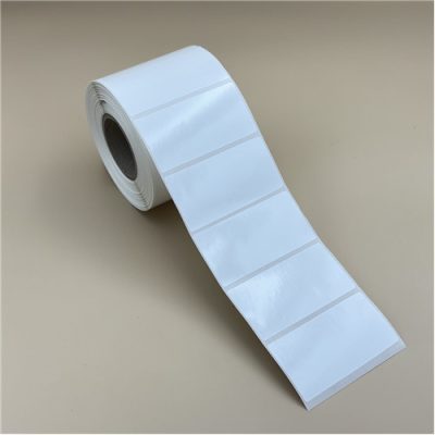 60x40mm PP Gloss White műanyag címke 1000 db/40gy