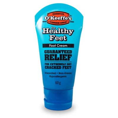 O’Keeffe’s Healthy Feet hidratáló lábkrém száraz, repedezett sarkakra – tubusos, 60 g