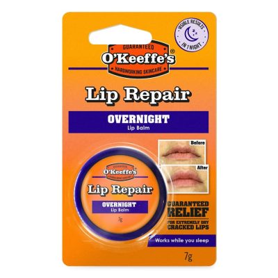 O’Keeffe’s Lip Repair Overnight éjszakai regeneráló ajakbalzsam – 7 g