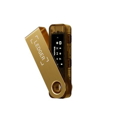 Ledger Nano S Plus Gold - Crypto hardveres pénztárca - Védd meg a kriptopénzed, NFT-idet és tokeneidet!