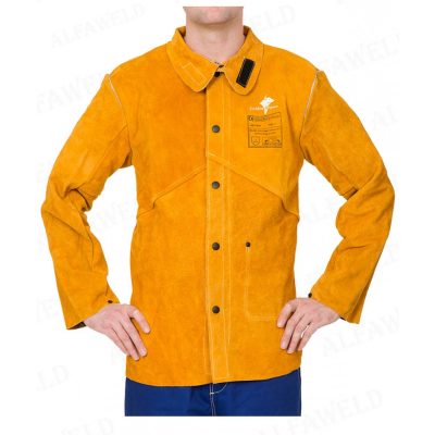 Hegesztőkabát hasított tehén Weldas 44-2530L/P81cm hosszú