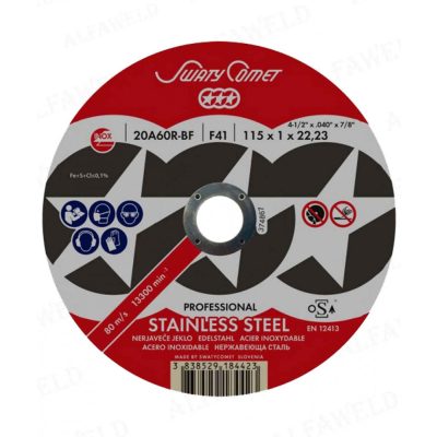 VÁGÓKORONG METALYNX PRO inox 125x1,0x22