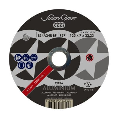 TISZTÍTÓKORONG METALYNX MAX alumínium 125x7,0x22