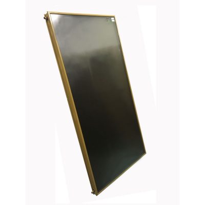 SID Síkkollektor - nagyméretű 2 m2 rézcsöves napkollektor 8 cm vastag pezsgő színű, alumínium keret 6 év garancia