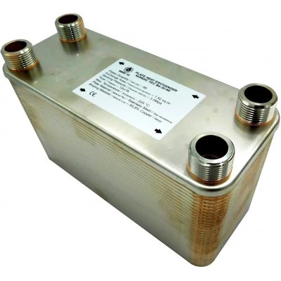 Lemezes hőcserélő 60 lemezes 330kW 4x1 1/4” külső csatlakozással
