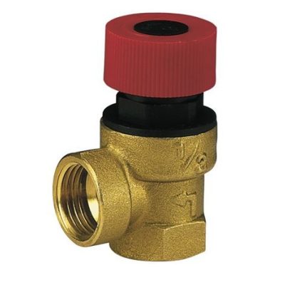 Biztonsági szelep 3 bar 1/2" belső menet napkollektoros rendszerekhez 