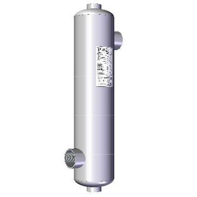 Nordic hengeres hőcserélő 105kW, medence fűstére, rozsdamentes acélból, 120m3 medencéig javasolt Spirec uszoda hőcserlő kiváltására