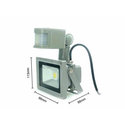 Mozgásérzékelős LED lámpa 12V 20W PIR szenzor, energiatakarékos fényvető