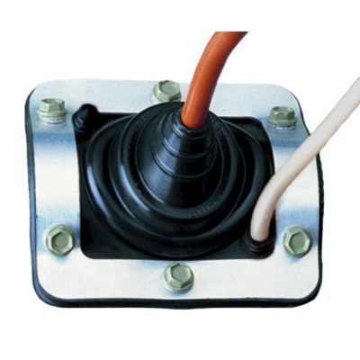 Prémium 3 vízzáró harang 100x100 mm alap 0-35 csőátmérőhöz csavarokkal és ragasztóval rögzíthető kivitel 