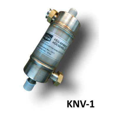 Spirec KNV-1 spiráltekercses hengeres hőcserélő 45 kW menetes csatlakozással