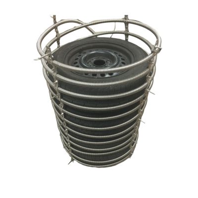 Vészhűtő készítés vészhűtés 20 méter DN16 napkollektoros rendszerekhez pl. kútba leresztve rozsdamentes cső + csatlakozó