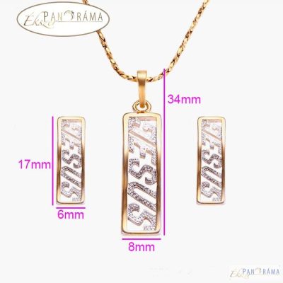  Gold filled szett - JESUS