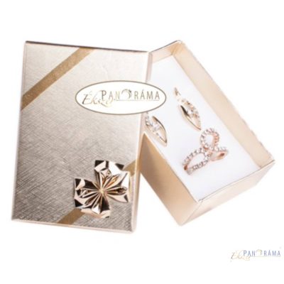 Díszdoboz arany - kis szettes 