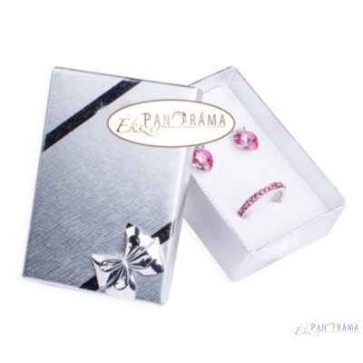 Díszdoboz ezüst - kis szettes 