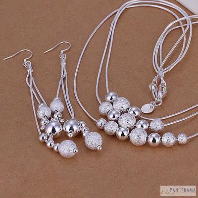  925 ezüstözött szett - Gyöngyi