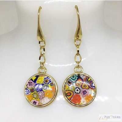 Protek Gioielli antiallergén muránói fülbevaló