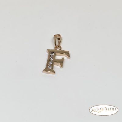  18K Gold Filled - Betűmedál VÁLASZTHATÓ
