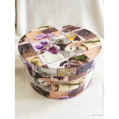Díszdoboz - Levendulás
