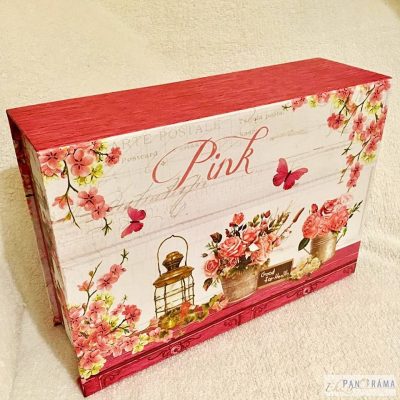 Díszdoboz - Ajándék doboz Vintage Pink Szett