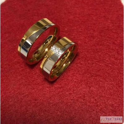 Acél Karikagyűrű - Harley kő nélküli