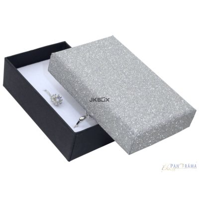 Díszdoboz ezüst - kis szettes, gyűrűs