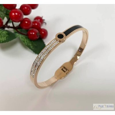 Rose Gold nemes acél karkötő- Rose Gold