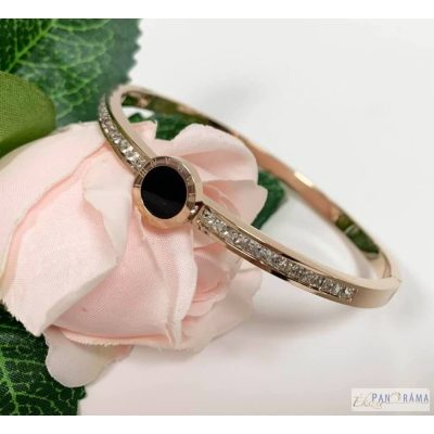 Rose Gold nemesacél karkötő- Malvin