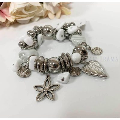 Női, gumis divat karkötő- Violina