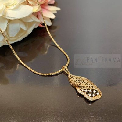 18K Gold filled medálos nyaklánc - Itala