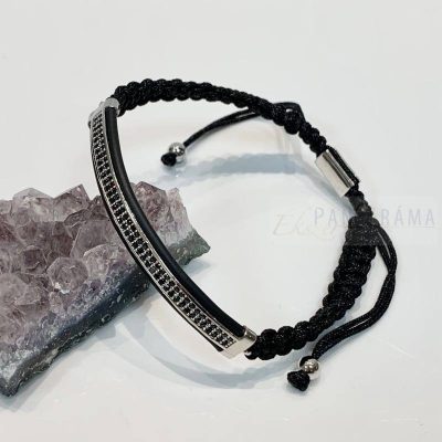 Órakísérő csomózott karkötő- Alex