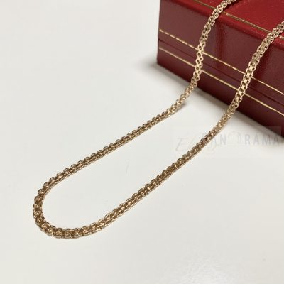  18 K Gold Filled nyaklánc - Bismark star 50/3,5