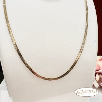 Antiallergén, Nemesacél alapú Gold filled nyaklánc - Eta